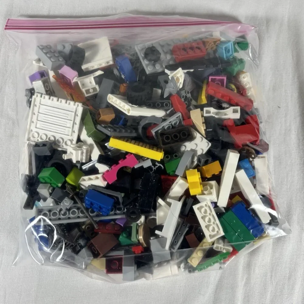1 lb Mixed LEGO Compatible Building Blocks Bricks Random Lot